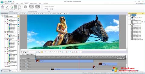 Screenshot VSDC Free Video Editor untuk Windows 10