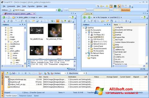 Screenshot SmartFTP untuk Windows 10
