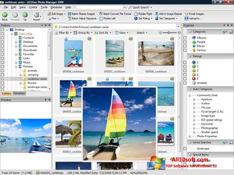 Screenshot ACDSee Photo Manager untuk Windows 10