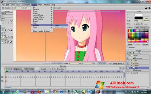 Screenshot Anime Studio untuk Windows 10