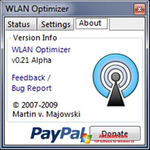 Screenshot WLAN Optimizer untuk Windows 10