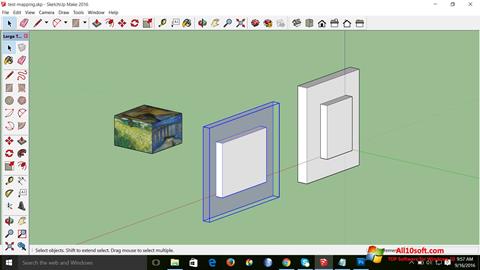 Screenshot SketchUp Make untuk Windows 10