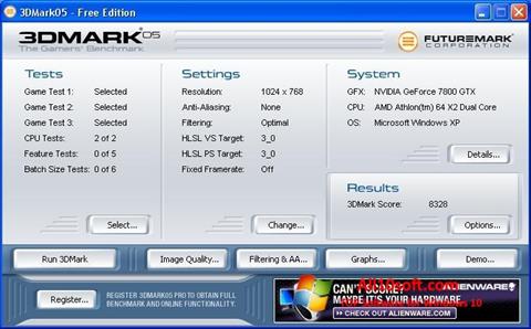 Screenshot 3DMark untuk Windows 10