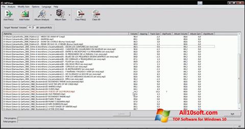 Screenshot MP3Gain untuk Windows 10