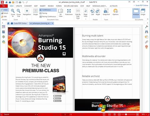 Screenshot Soda PDF untuk Windows 10