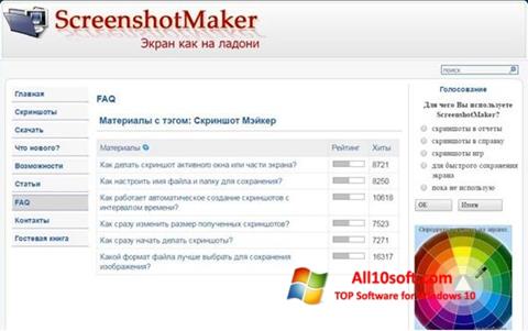 Screenshot ScreenshotMaker untuk Windows 10