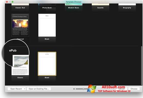 Screenshot iBooks untuk Windows 10