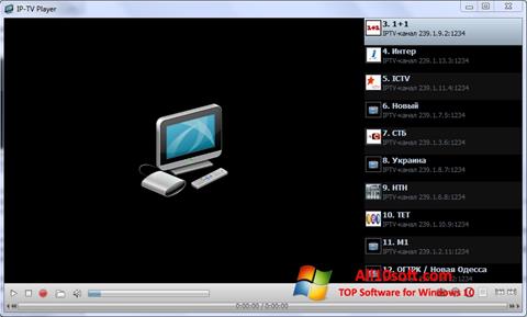 Screenshot IP-TV Player untuk Windows 10
