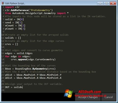 Screenshot Python untuk Windows 10