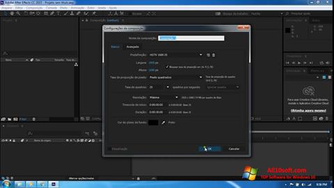 Screenshot Adobe After Effects CC untuk Windows 10