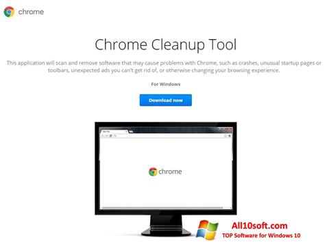 Screenshot Chrome Cleanup Tool untuk Windows 10