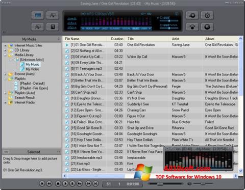 Screenshot JetAudio untuk Windows 10