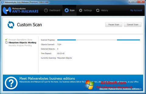 Screenshot Malwarebytes Anti-Malware untuk Windows 10