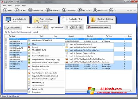 Screenshot Duplicate Cleaner untuk Windows 10