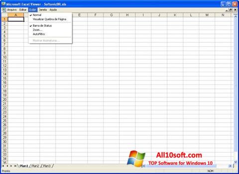 Screenshot Excel Viewer untuk Windows 10