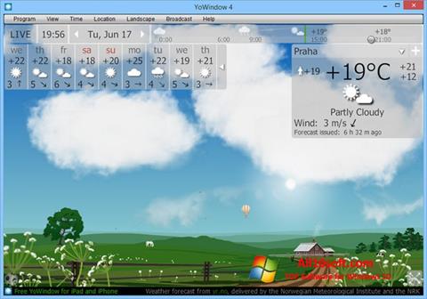 Screenshot YoWindow untuk Windows 10