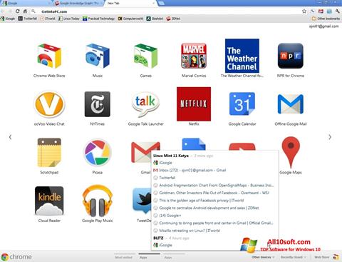 Screenshot Google Chrome Offline Installer untuk Windows 10