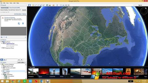 Screenshot Google Earth Pro untuk Windows 10