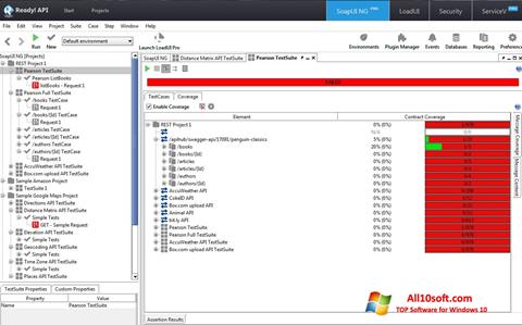 Screenshot SoapUI untuk Windows 10