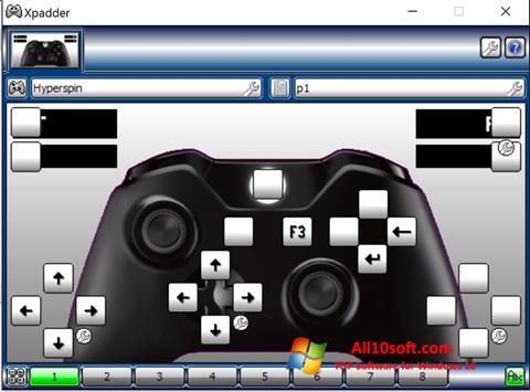 Screenshot Xpadder untuk Windows 10
