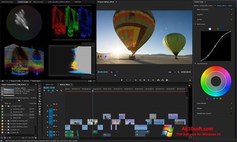 Screenshot Adobe Premiere Pro CC untuk Windows 10
