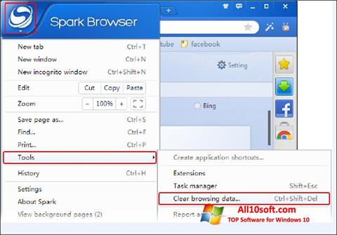 Screenshot Spark untuk Windows 10