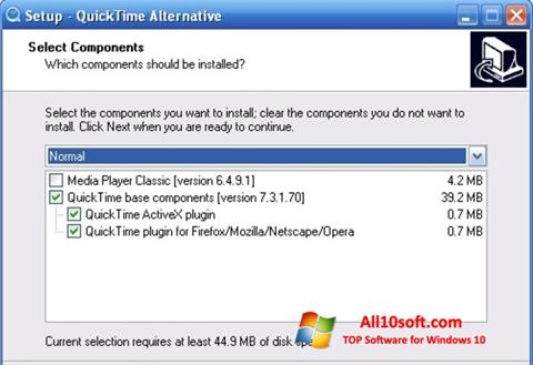 Screenshot QuickTime Alternative untuk Windows 10