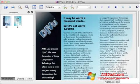 Screenshot DjView untuk Windows 10
