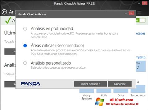 Screenshot Panda Cloud untuk Windows 10