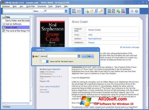 Screenshot All My Books untuk Windows 10