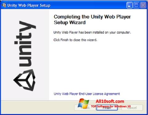 Screenshot Unity Web Player untuk Windows 10