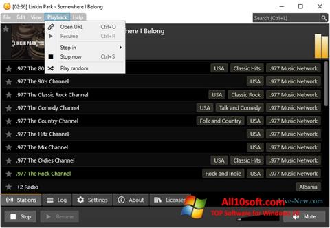 Screenshot Screamer Radio untuk Windows 10