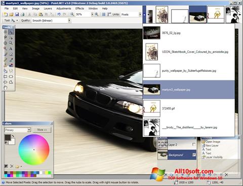 Screenshot Paint.NET untuk Windows 10